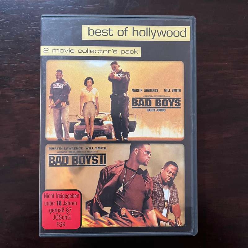 Bad Boys / Bad Boys II 2DVD Set German Press