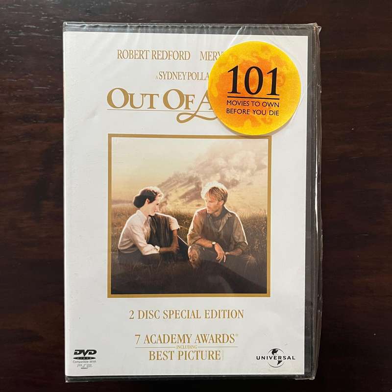 Out Of Africa DVD Two Disc Special Edition South African Press New and Sealed