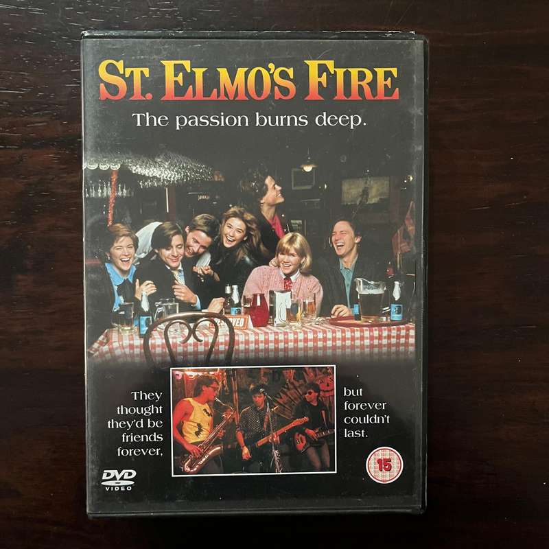 St. Elmo's Fire DVD UK Press