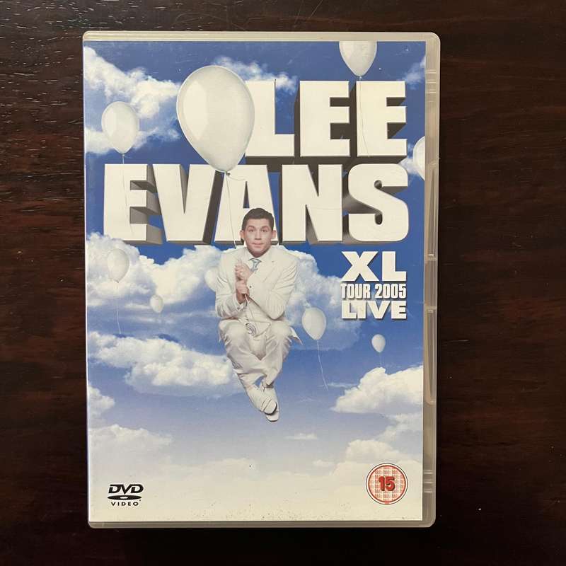 Lee Evans - XL Tour 2005 Live DVD UK Press Stand Up Comedy