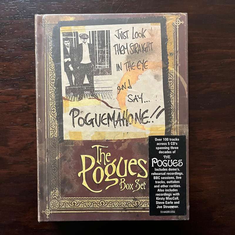 The Pogues Box Set 5CD Set Rhino Rare OOP 2008 EU Press New and Sealed