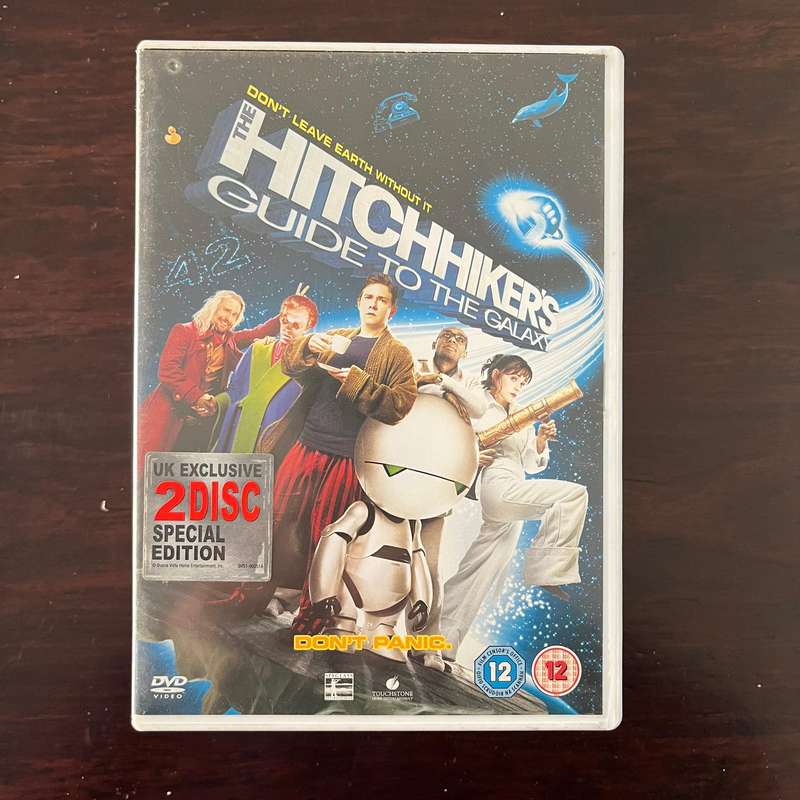 The Hitchhikers Guide To The Galaxy 2DVD UK Press