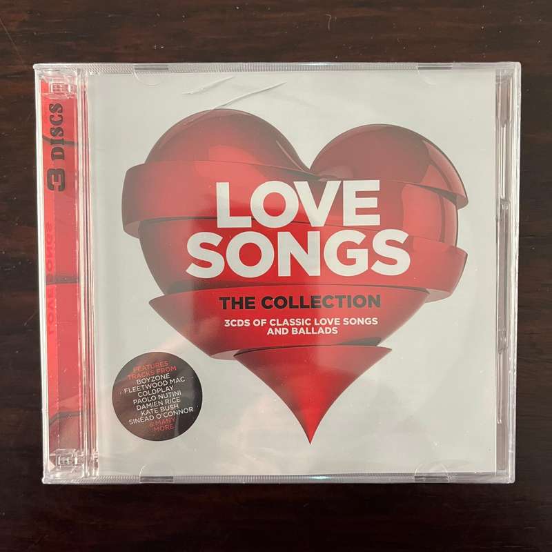 Love Songs The Collection 3CD Rhino Records A-Ha Fleetwood Mac Kate Bush Eternal New Sealed