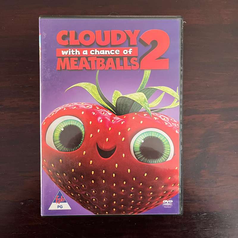 Cloudy With A Chance Of Meatballs 2 DVD South African Press