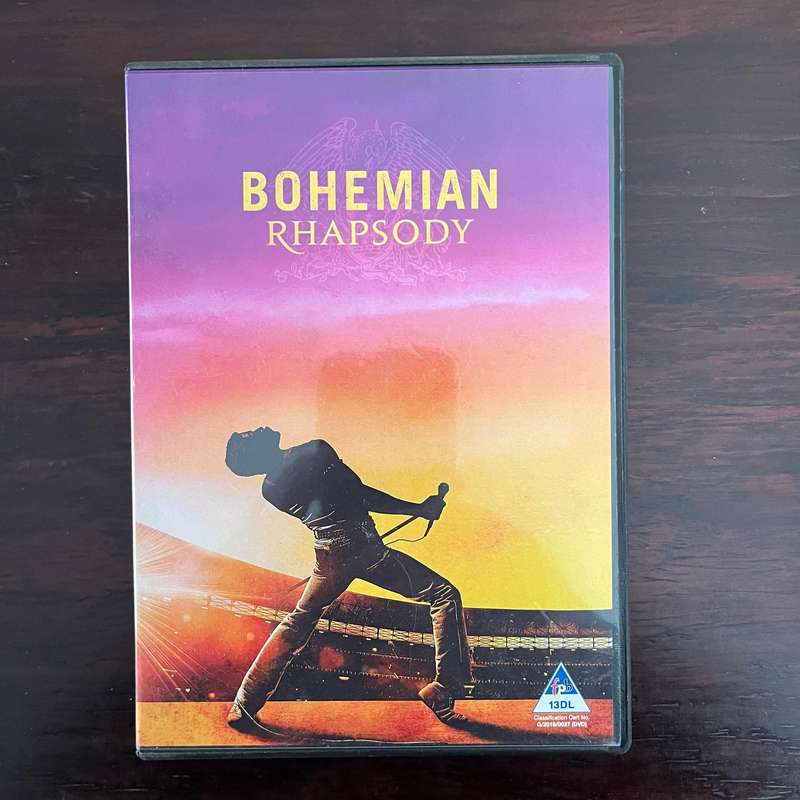 Bohemian Rhapsody DVD South African Press