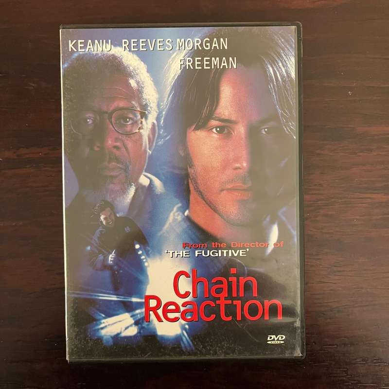 Chain Reaction DVD Keanu Reeves South African Press