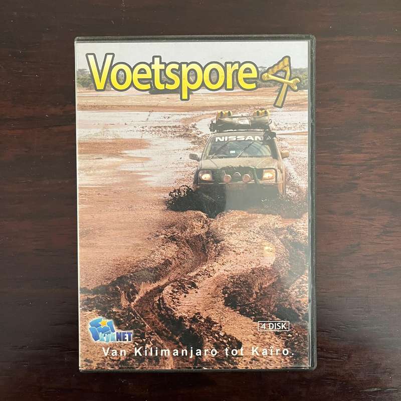 Voetspore 4 Van Kilimanjaro tot Kairo 4DVD Set