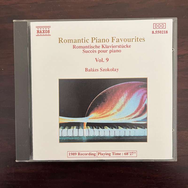 Romantic Piano Favourites Vol. 9 CD Naxos Import