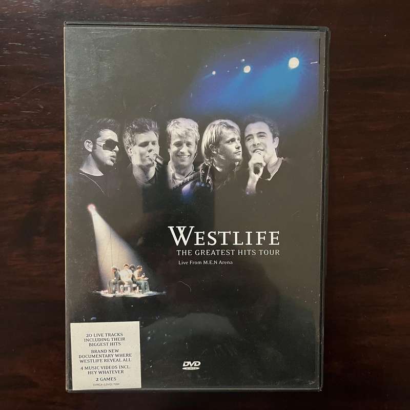 Westlife - The Greatest Hits Tour Live DVD South African Press