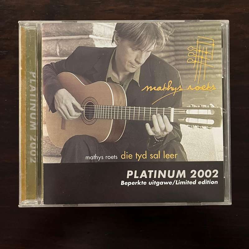 Mathys Roets - Die Tyd Sal Leer CD South African