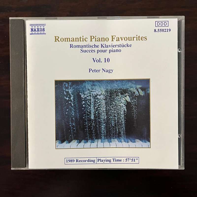Romantic Piano Favourites Vol. 10 CD Naxos Import