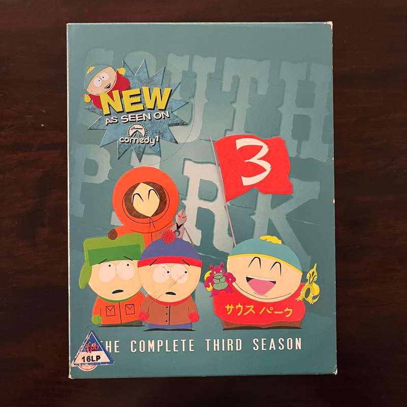 South Park - The Complete Third Season 3DVD Import