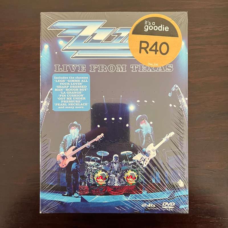 ZZ Top - Live From Texas DVD Import New and Sealed