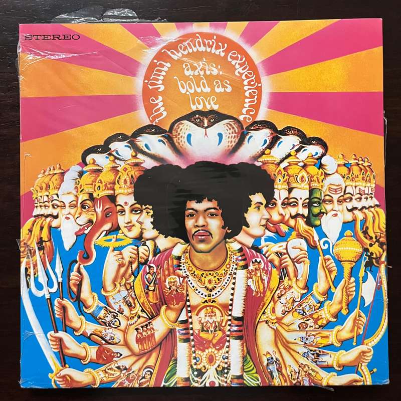 The Jimi Hendrix Experience - Axis : Bold As Love Vinyl LP 180 Gram Press