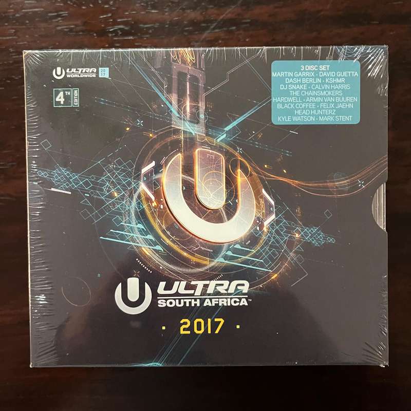 Ultra 2017 South Africa 3CD Set Black Coffee Electronic House New and Sealed
