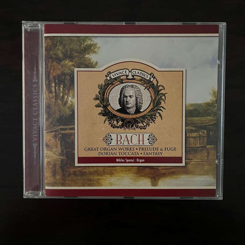 Bach - Great Organ Works CD Import Vivace Classics