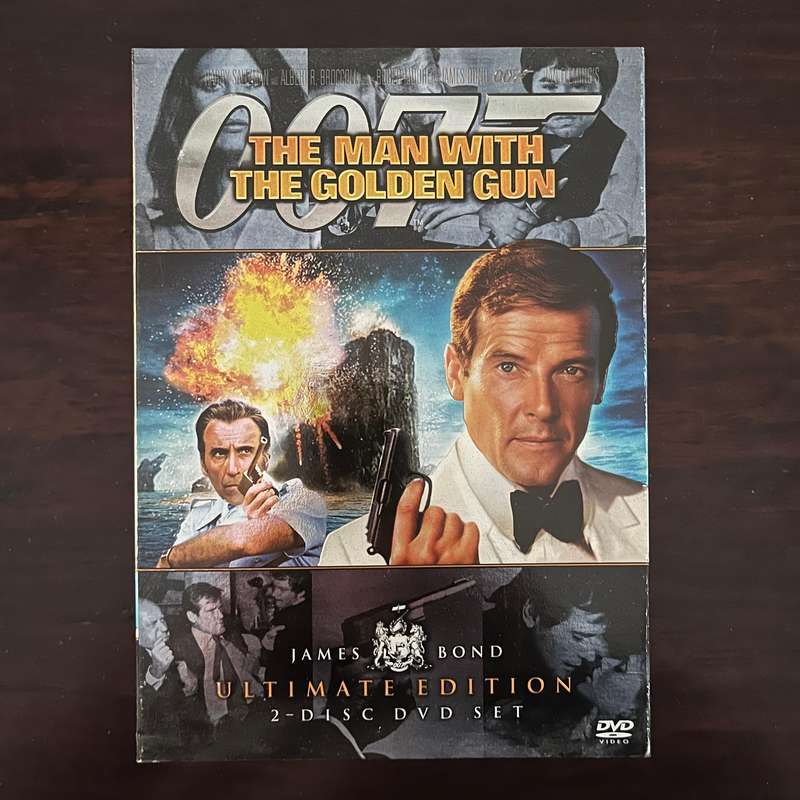 The Man With The Golden Gun 007 James Bond 2DVD South African Press