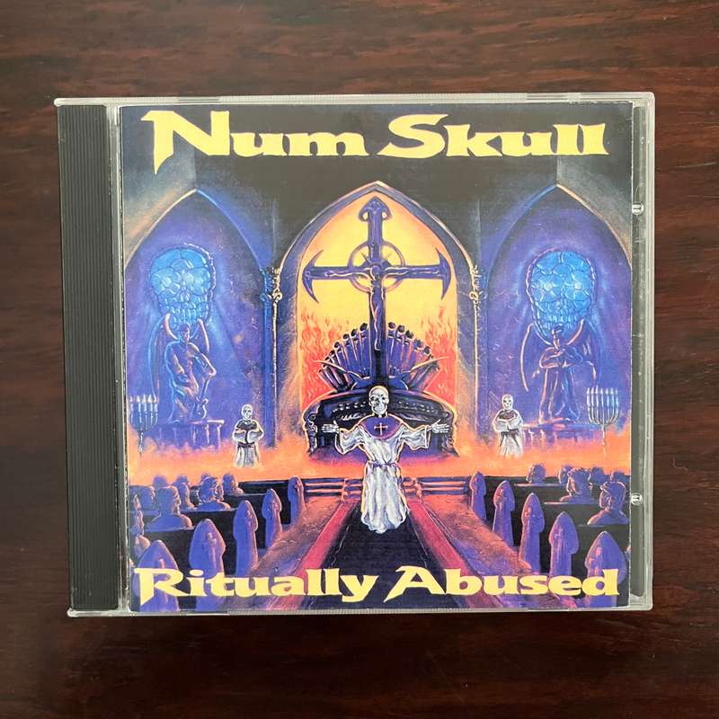 Num Skull - Ritually Abused CD Num Skull Released Thrash Metal Rare