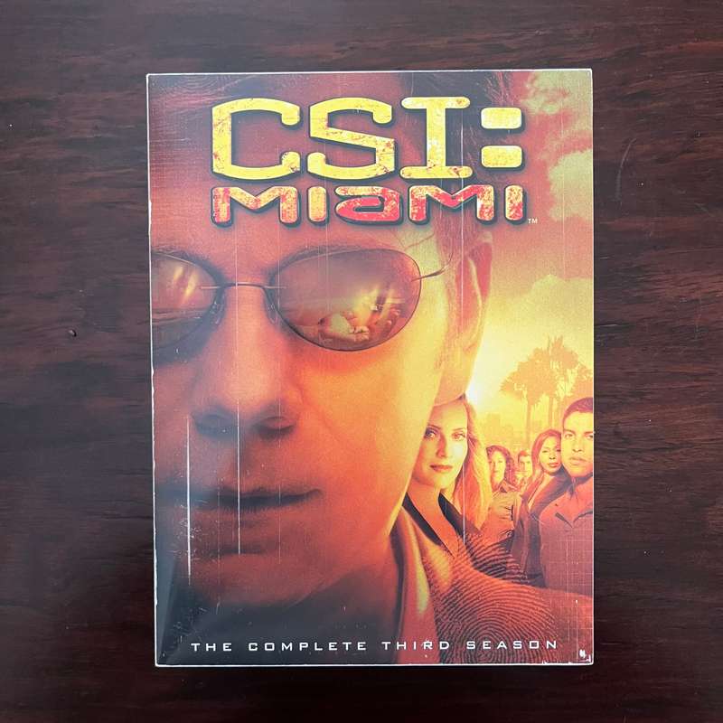 CSI Miami - The Complete Third Season 7DVD Unique US Press Zone 1