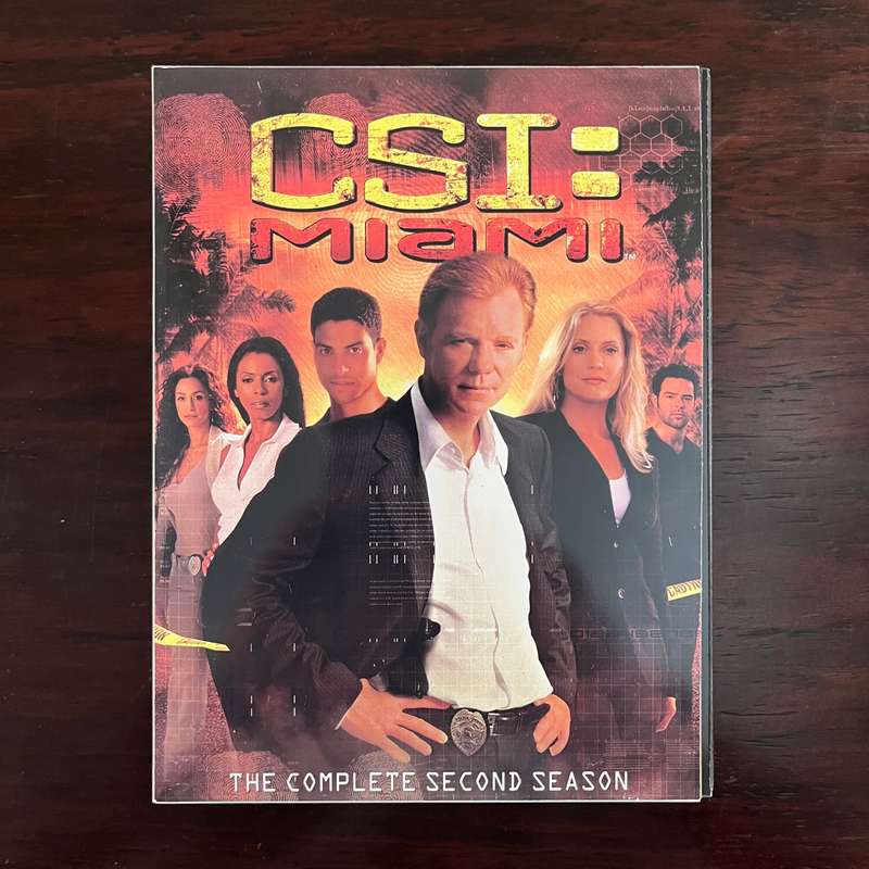 CSI Miami - The Complete Second Season 7DVD Unique US Press Zone 1