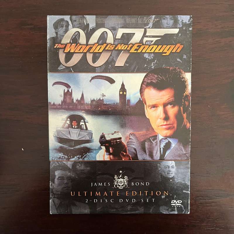 The World Is Not Enough 007 James Bond 2DVD South African Press