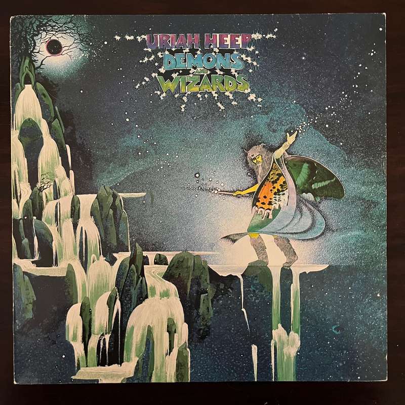 Uriah Heep - Demons and Wizards Vinyl LP 1986 German Press