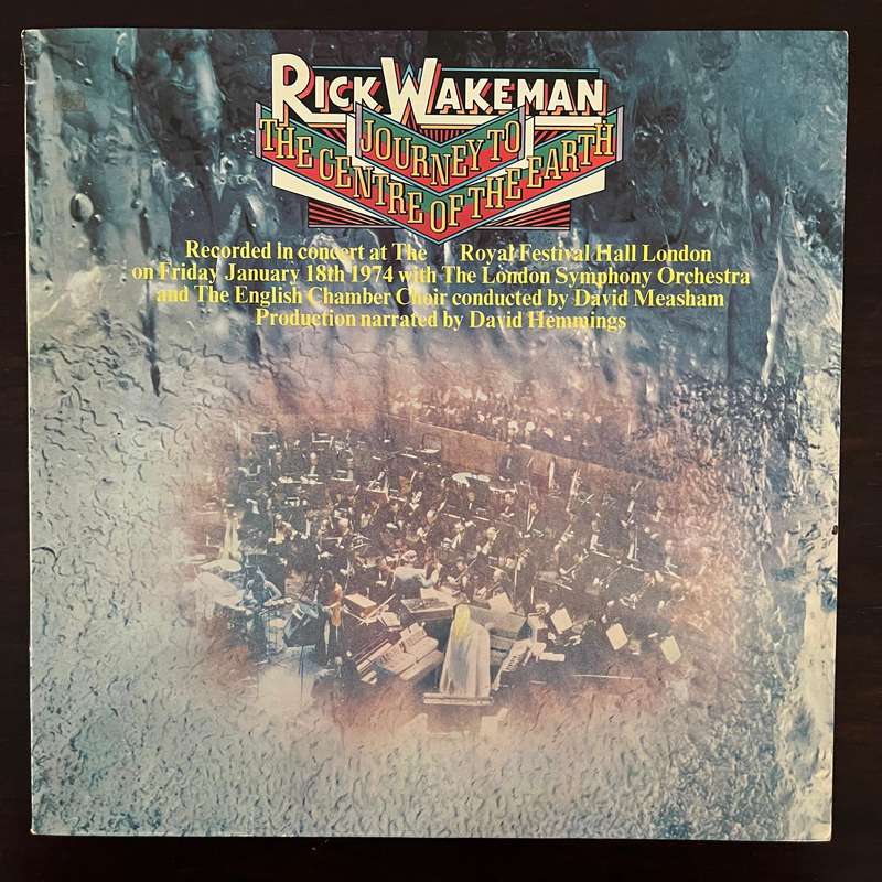 Rick Wakeman - Journey To The Centre Of The Earth Vinyl LP South African Press Yes Prog Rock