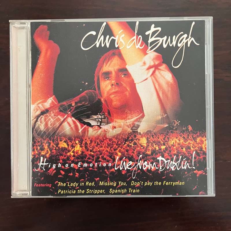 Chris De Burgh - High On Emotion Live From Dublin CD South African Press