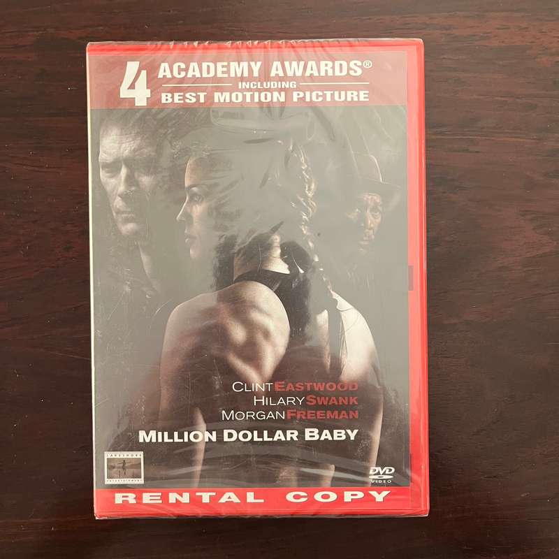 Million Dollar Baby DVD South African Press Rental Version New and Sealed Clint Eastwood