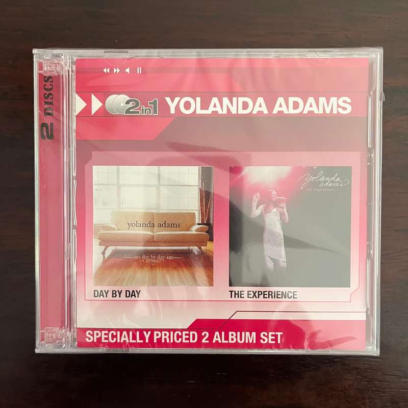 Yolanda Adams - Day By Day / The Experience 2CD South African Press New and Sealed