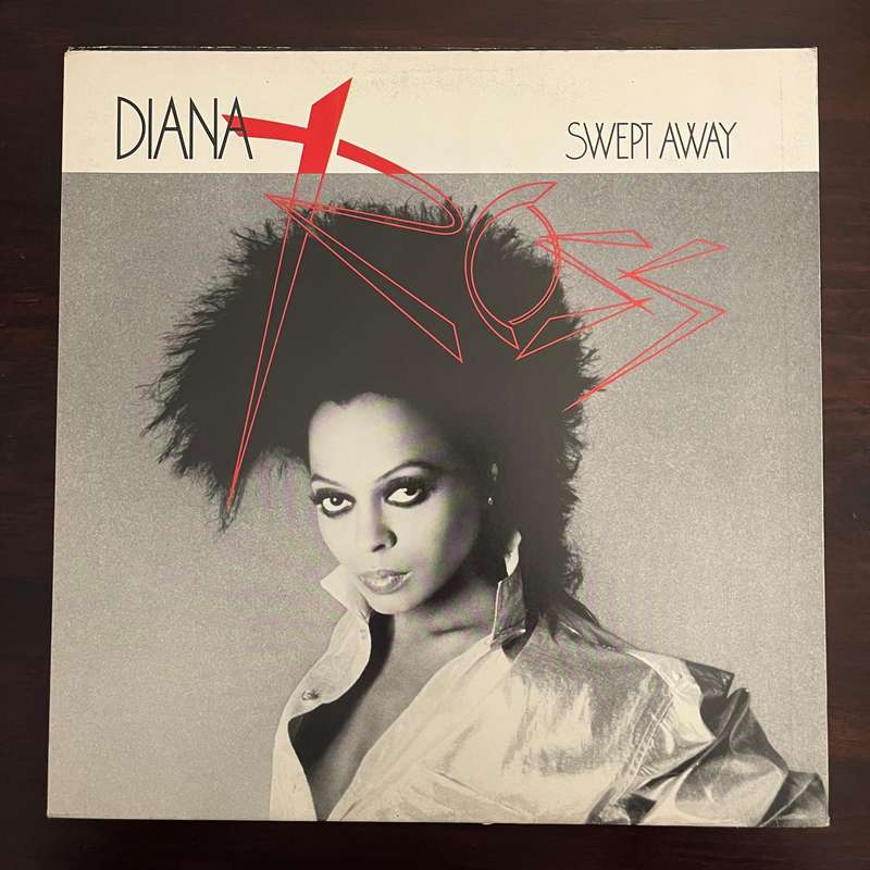 Diana Ross - Swept Away Vinyl LP South African Press