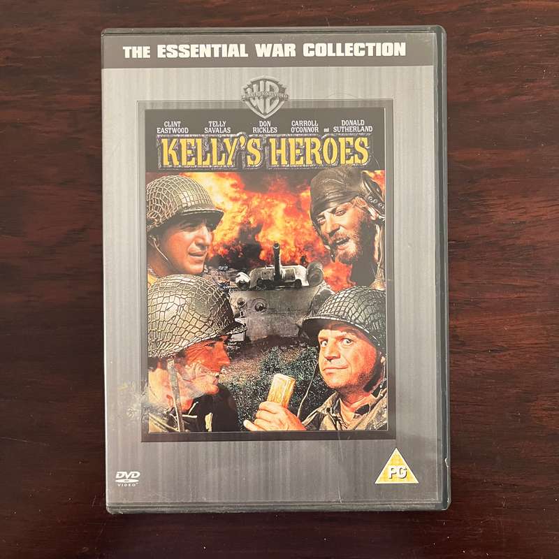 Kellys Heroes DVD Clint Eastwood UK Press Import
