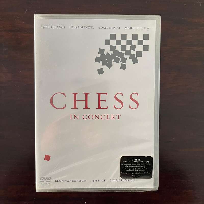 Benny Andersson, Tim Rice, Björn Ulvaeus  Chess In Concert DVD South African Press New Sealed ABBA