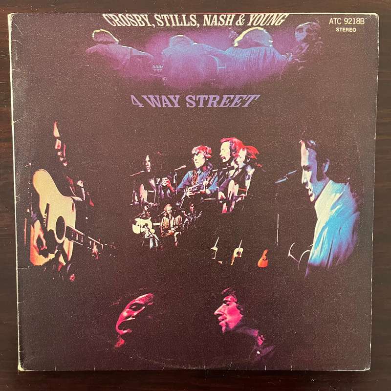Crosby, Stills, Nash and Young - 4 Way Street Vinyl 2LP South African Press