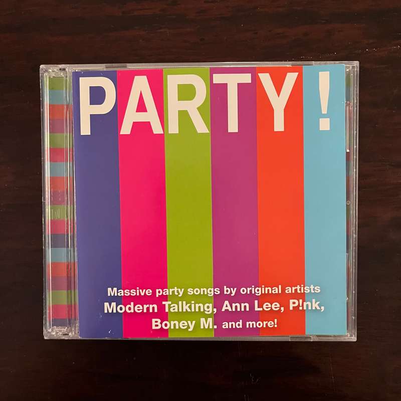 Party! 2CD Compilation Modern Talking Falco Robin S Run DMC Snow
