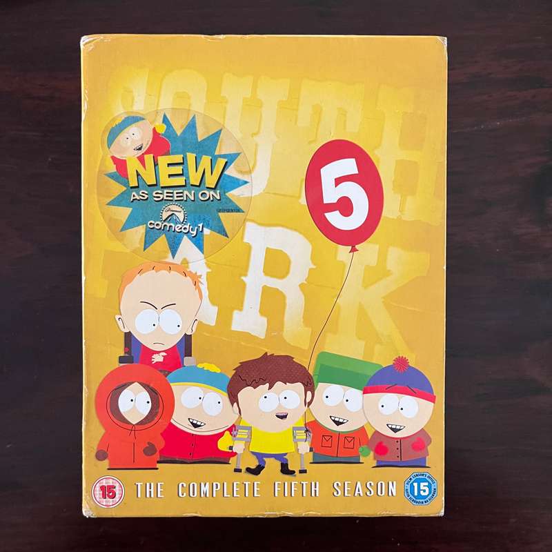 South Park - The Complete Fifth Season 3DVD Set UK Press Import