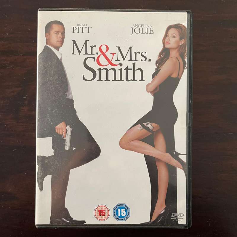 Mr. & Mrs. Smith DVD Brad Pitt Angelina Jolie UK Press Import