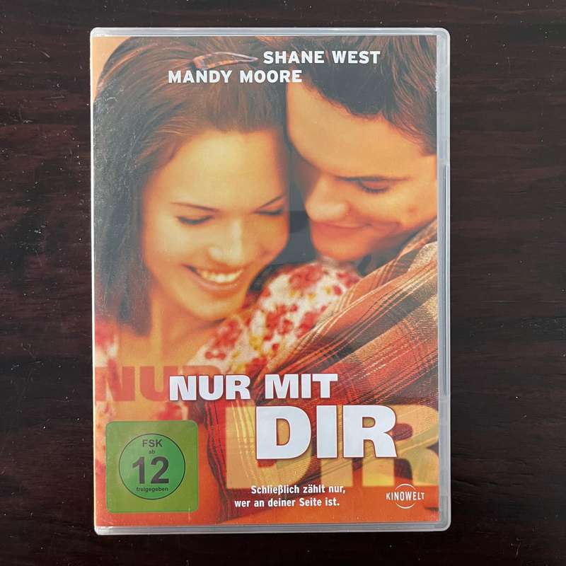A Walk To Remember DVD German Press Mandy Moore English Language