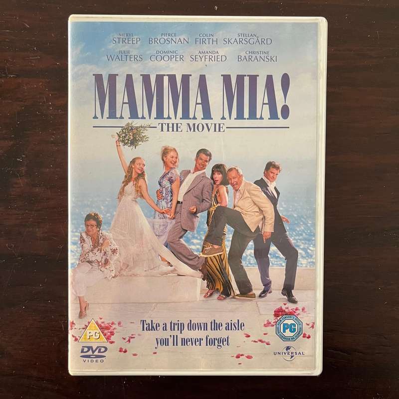 Mamma Mia! The Movie DVD UK Press