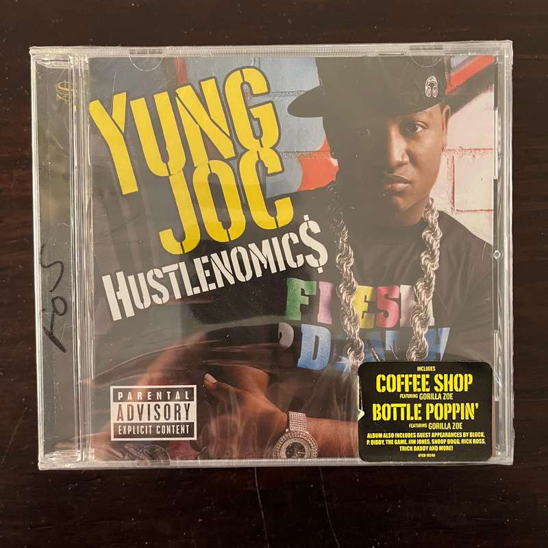 Yung Joc - Hustlenomics CD South African Press Hip Hop Trap New and Sealed