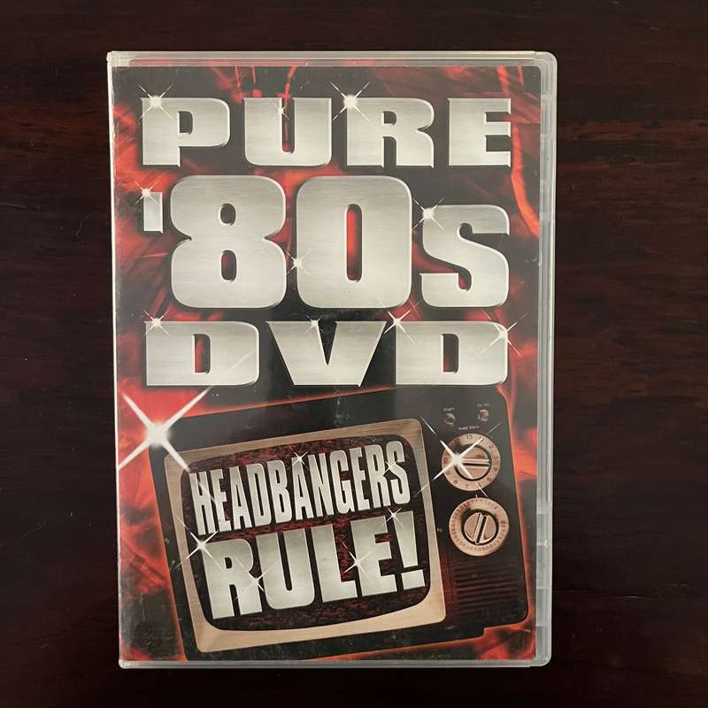 Pure '80s DVD Haedbangers Rule! US Press Import Dio Scorpions Cinderella