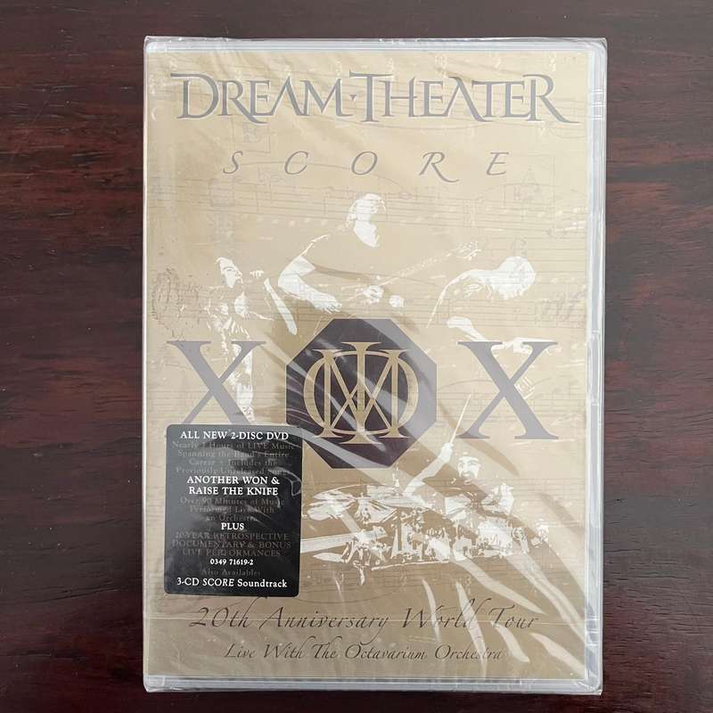 Dream Theater - Score (20th Anniversary World Tour) 2DVD Import New and Sealed