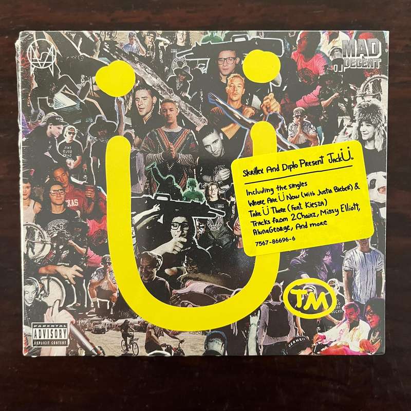 Jack Ü - Skrillex And Diplo Present Jack Ü CD Electronic Hip Hop EU Press New and Sealed