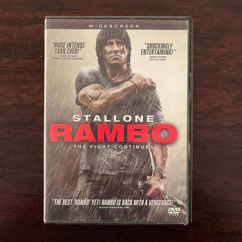 Rambo DVD South African Press