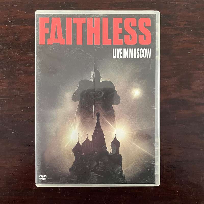 Faithless - Live In Moscow DVD South African Press