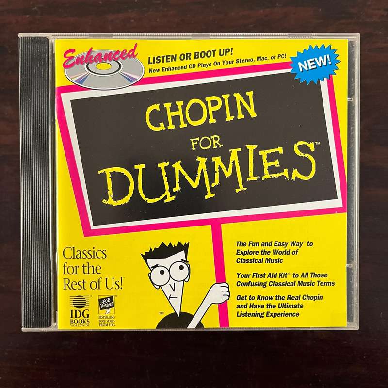 Chopin For Dummies CD Import