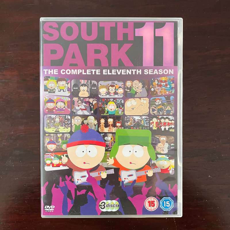 South Park - The Complete Eleventh Season 3DVD Set UK Press Import
