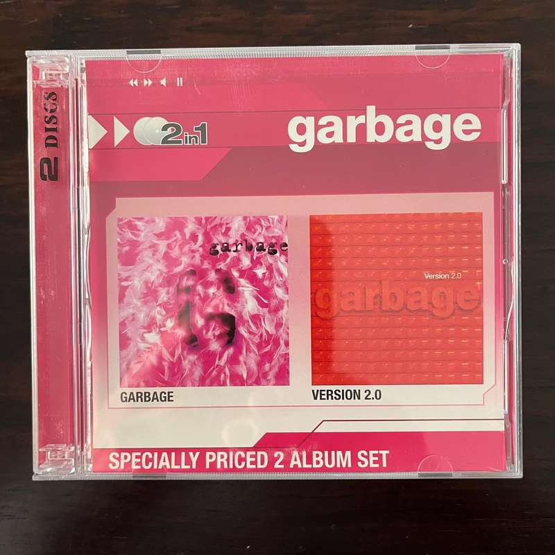 Garbage - 2 in 1 Garbage / Version 2.0 South African Press 2CD Alternative