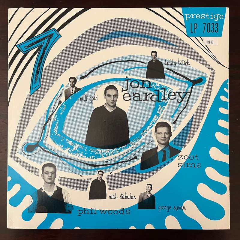 Jon Eardley - The Jon Eardley Seven Vinyl LP OJC Prestige Jazz Zoot Sims Phil Woods Import