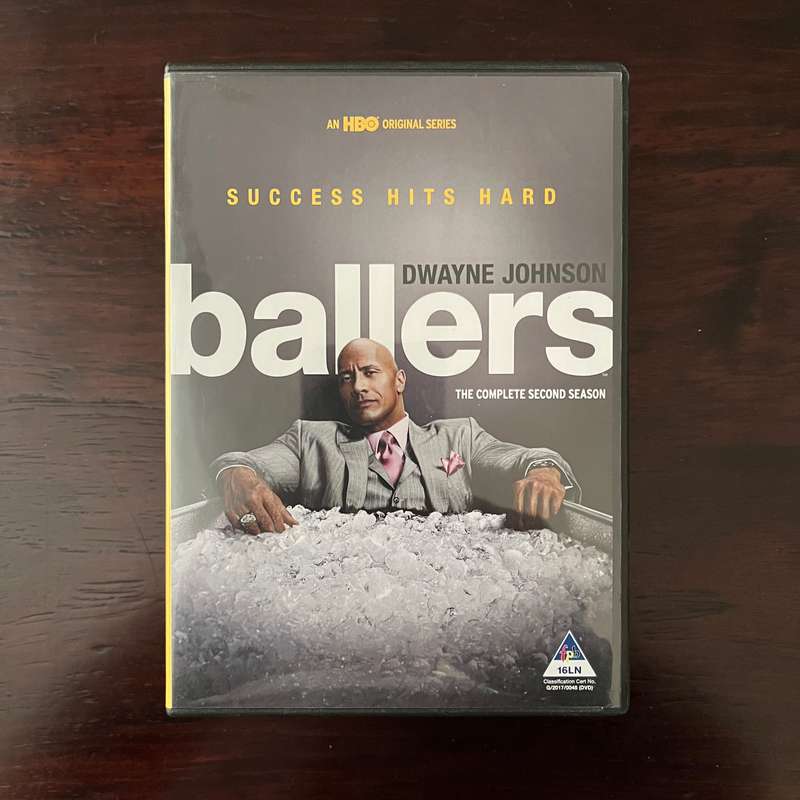 Ballers - The Complete Second Season 2DVD Set HBO Dwayne The Rock Johnson